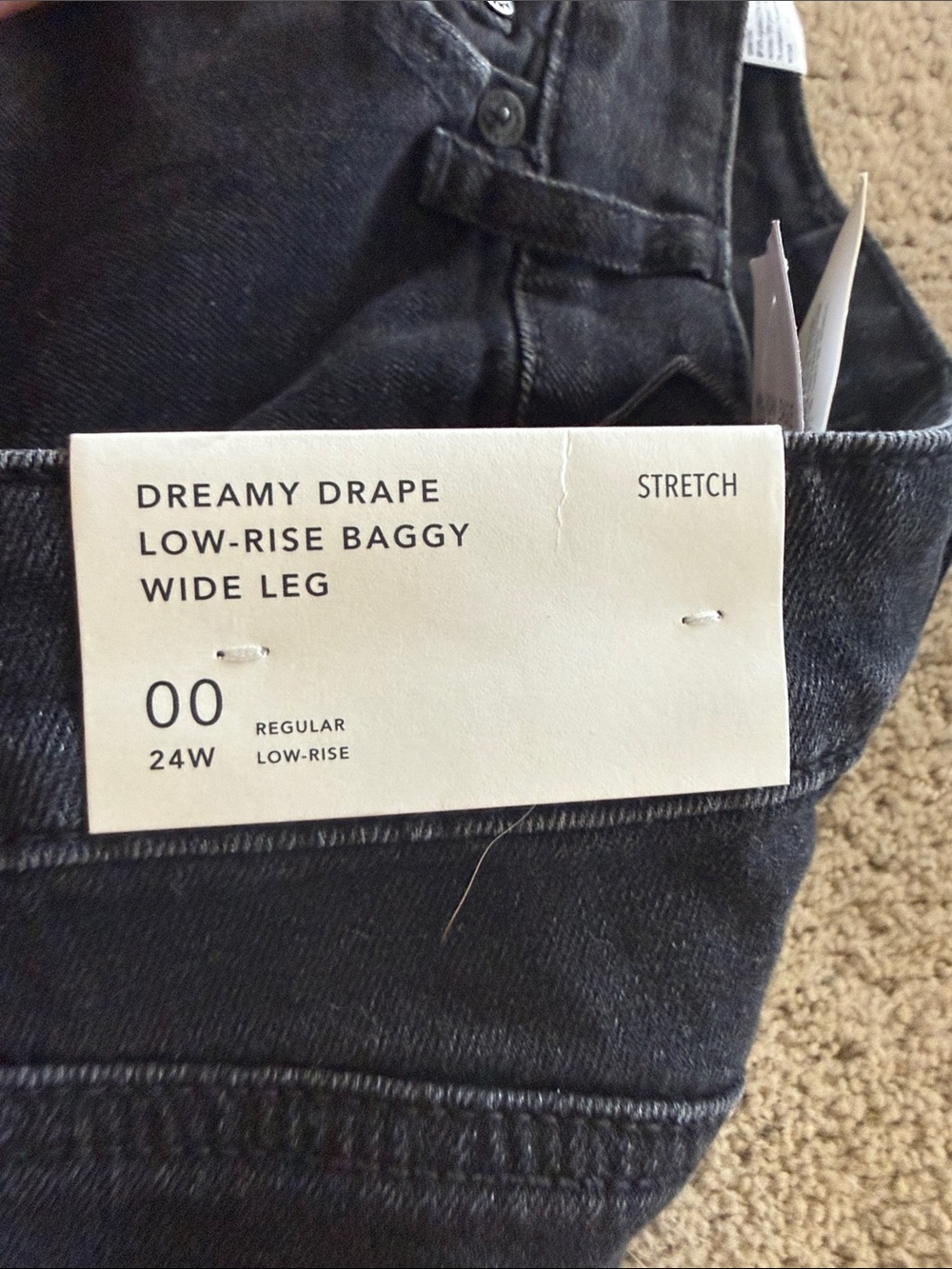 American Eagle Outfitters Black Wide-Leg Jeans - Women - Picture 5 of 5